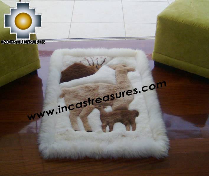 Wholesale Alpaca fur rugs,geometric,alpaca wholesale fur rugs
